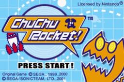 ChuChu Rocket! Title Screen